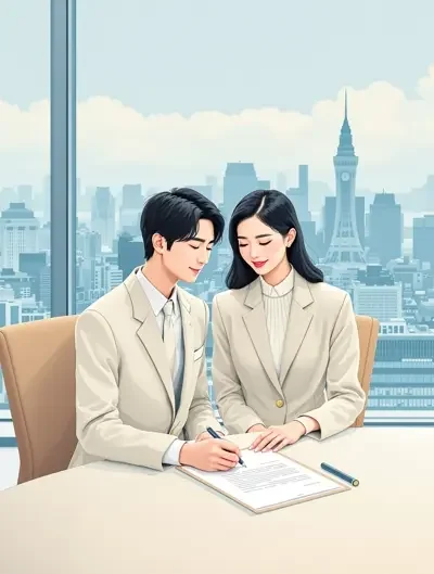 契约婚姻 18漫画 都市漫画封面