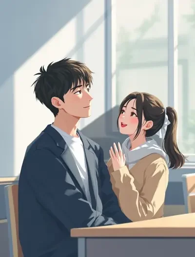 我的反派男友 18漫画 校园漫画封面
